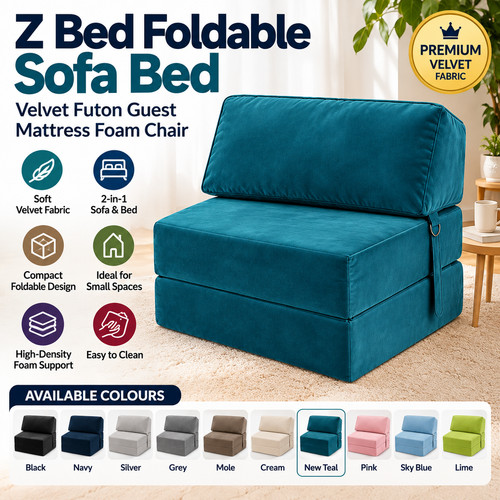 Single bed foldable - single, z