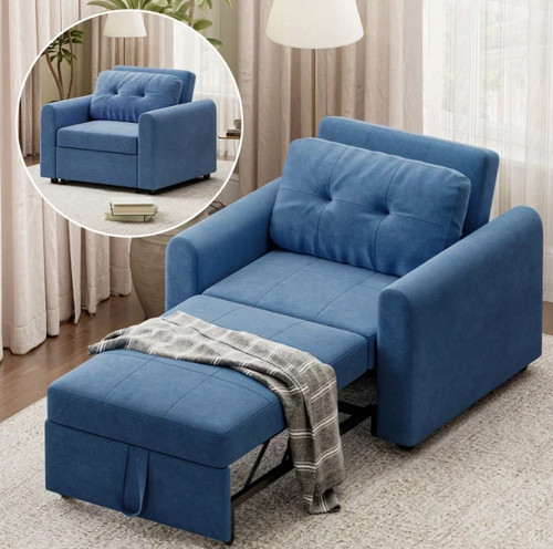 Convertible sofa bed - 3-in-1,