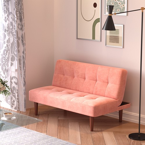 Single sofa bed - sofa, fabric