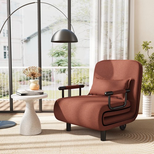 Single folding sofa bed - single, chair