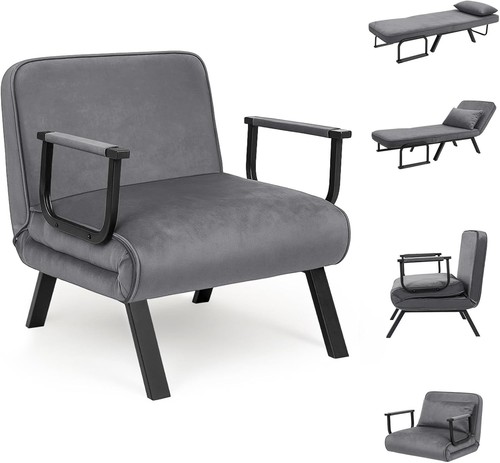 4in folding single sofa bed - 1,