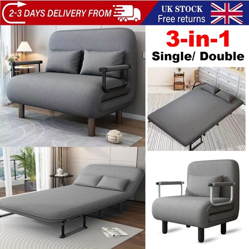 Single double foldable sofa - single,