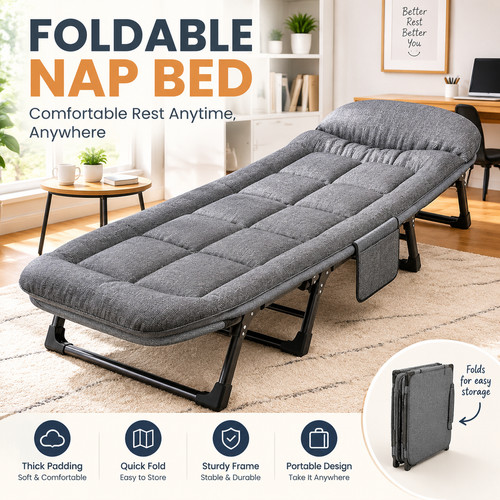 Folding guest bed - folding,