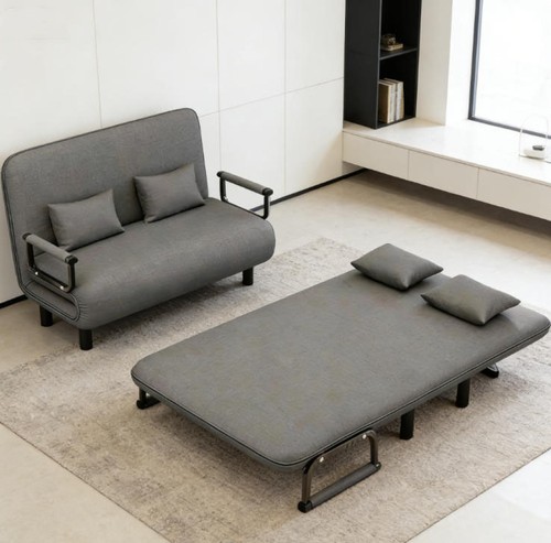 Fabric sofa bed - fabric,