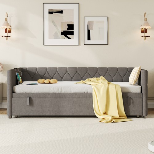 Day bed upholstered - day, bed,