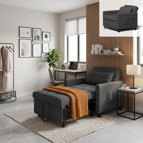 Single sofa bed chair - single,