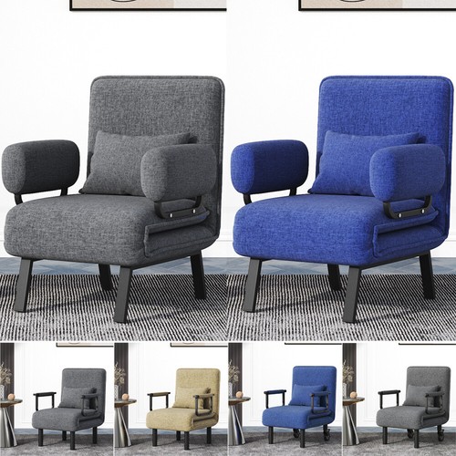 Folding futon chair - futon, bed