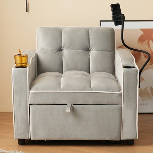 Convertible single sofa bed - single,