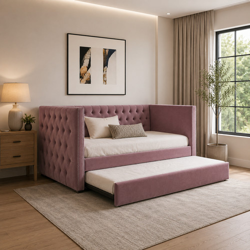 Single timber plush velvet - single,